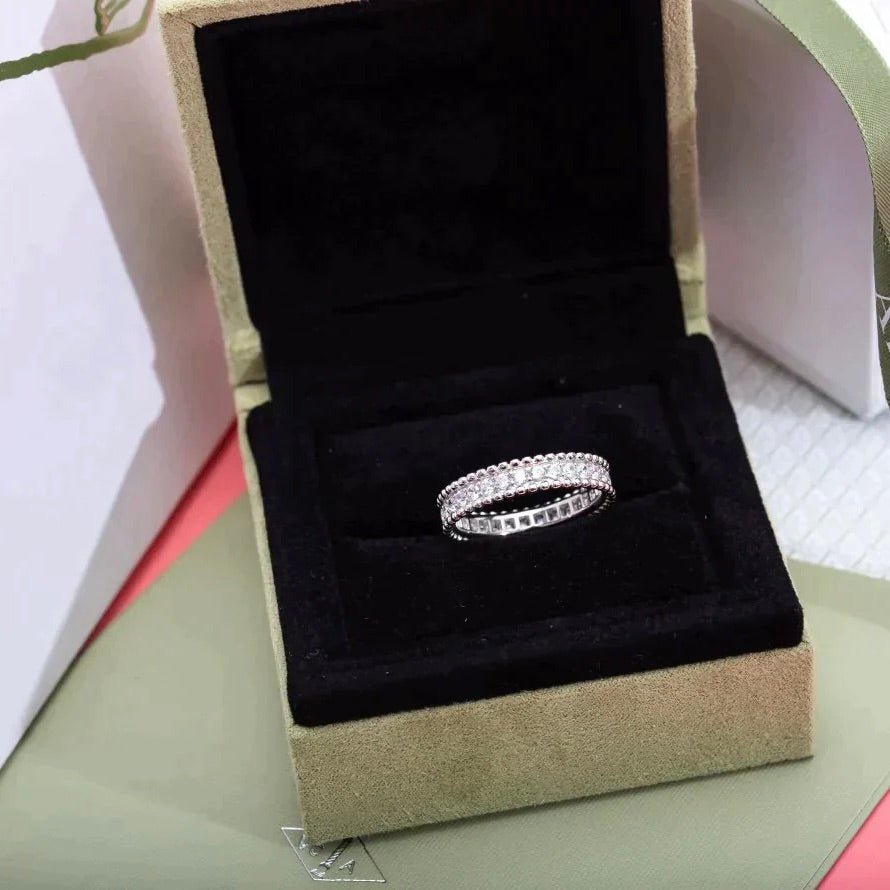 [Am jewelry]PERLEE DIAMOND SILVER RING