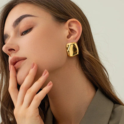 [AM Jewels]Poppy Gold Earrings