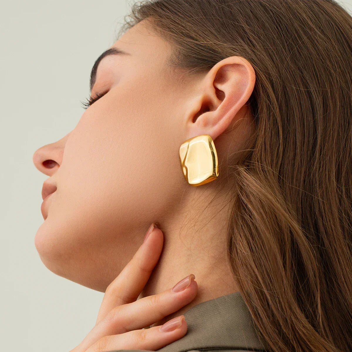 [AM Jewels]Poppy Gold Earrings