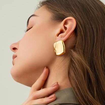 [AM Jewels]Poppy Gold Earrings