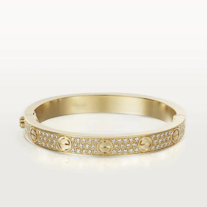 [Am jewelry]LOVE BRACELET 6.1MM DIAMOND-PAVED