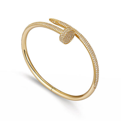 [Am jewelry]JUSTE BRACELET 3.5MM ALL DIAMONDS
