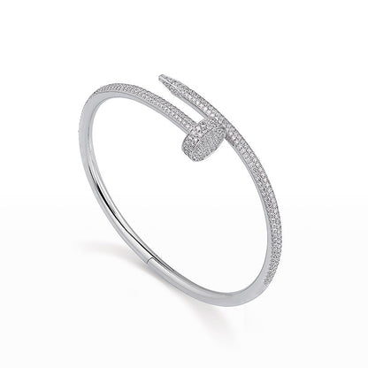 [Am jewelry]JUSTE BRACELET 3.5MM ALL DIAMONDS