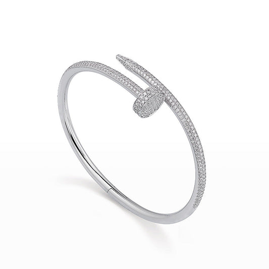 [Am jewelry]JUSTE BRACELET 3.5MM ALL DIAMONDS