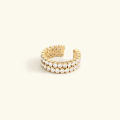 [AM Jewels]Cassandra Studded Gold Ring