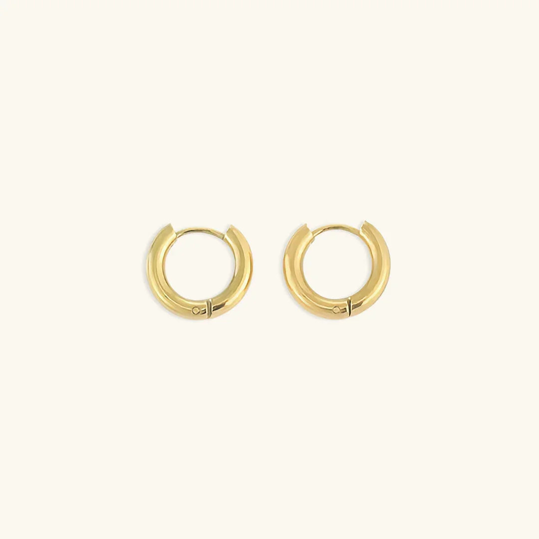 [AM Jewels]Classic Round Hoops