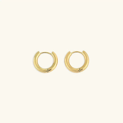 [AM Jewels]Classic Round Hoops
