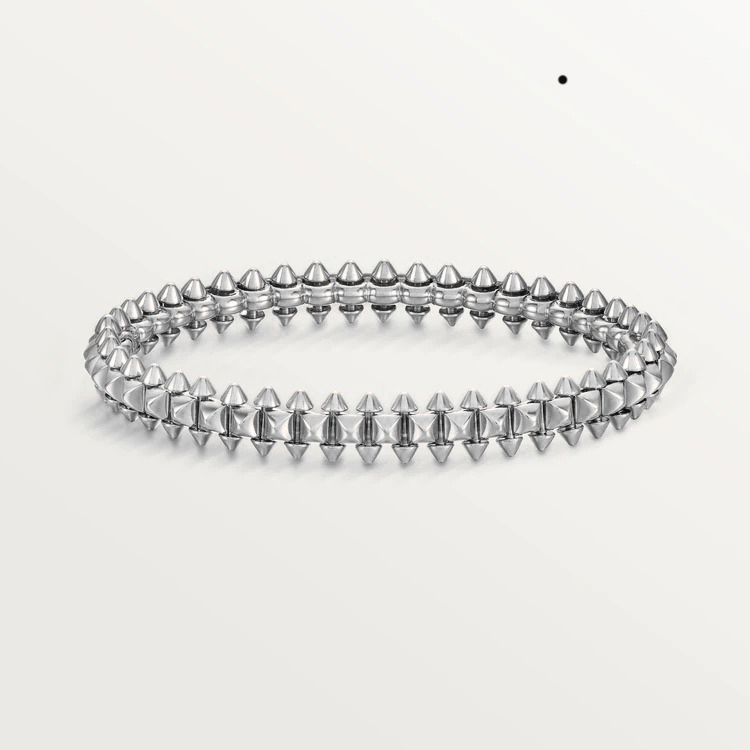 [Am jewelry]CLASH SILVER BRACELET