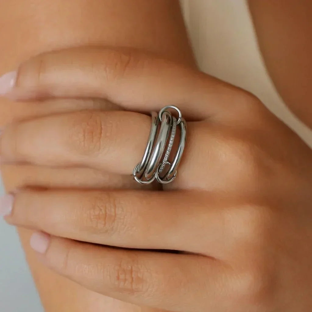 [AM Jewels]Emmanuelle Diamond Ring Stack