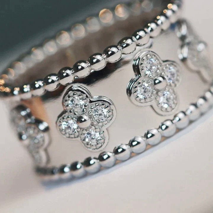 [Am jewelry]CLOVER KALEIDOSCOPE RING 10MM