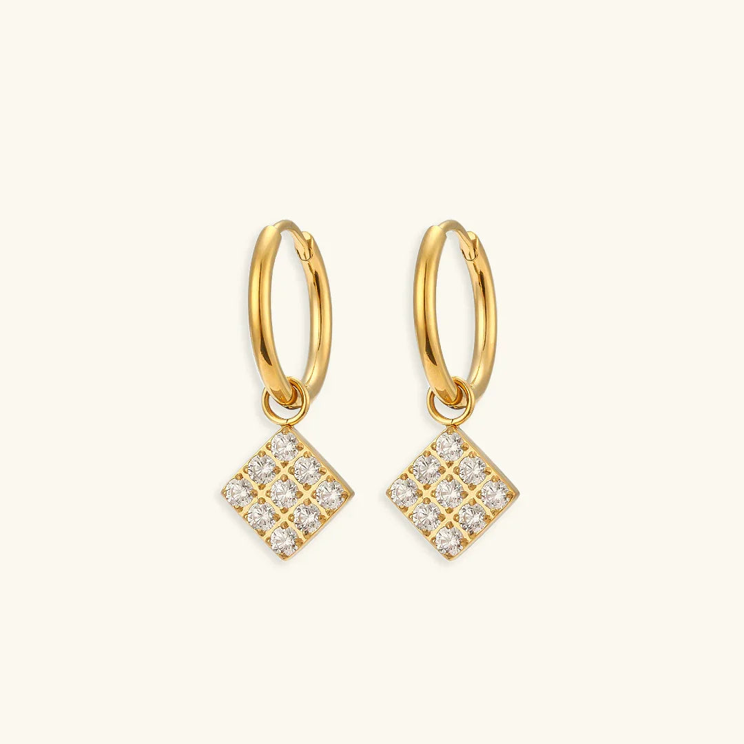 [AM Jewels]Margaret Gold Earrings