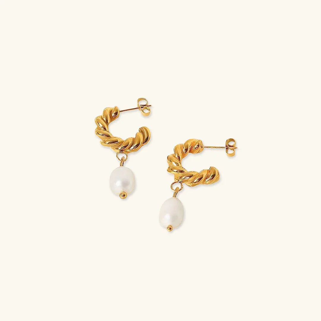 [AM Jewels]Emma Pearl Earrings