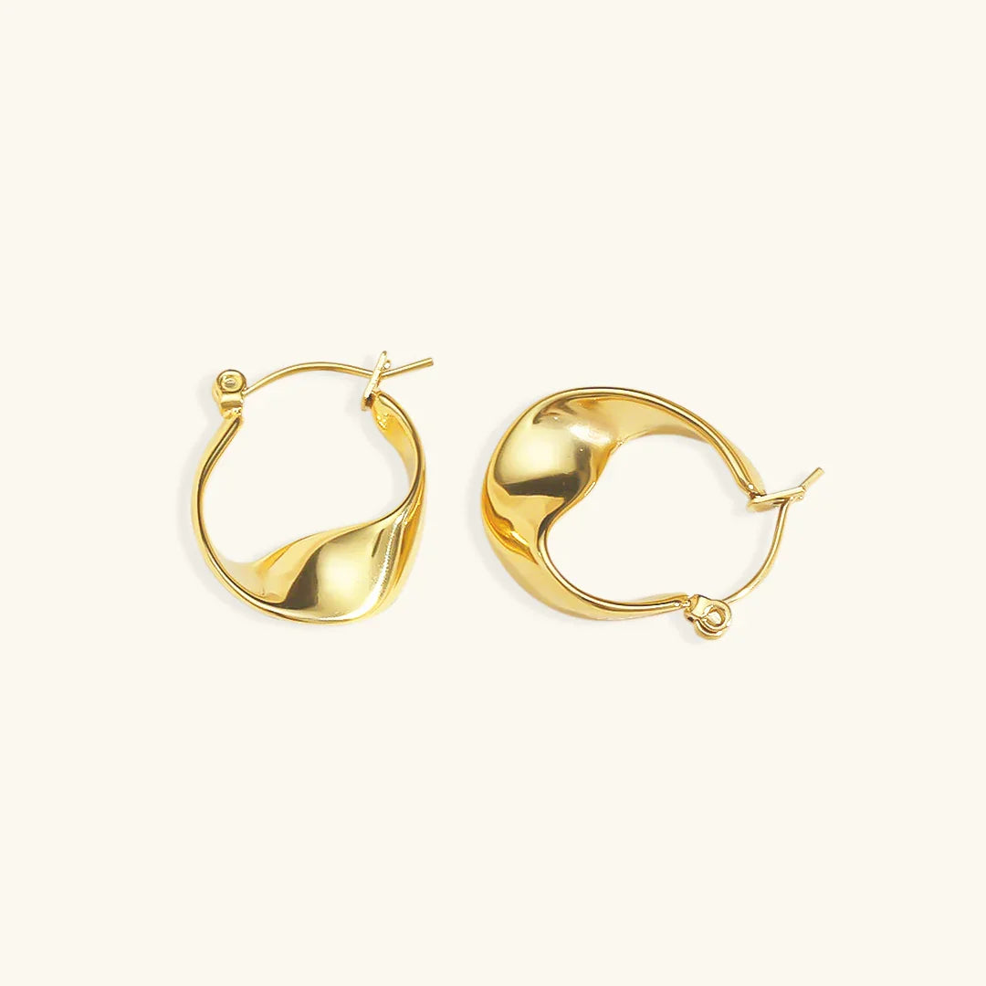 [AM Jewels]Esti Irregular Hoop Earrings