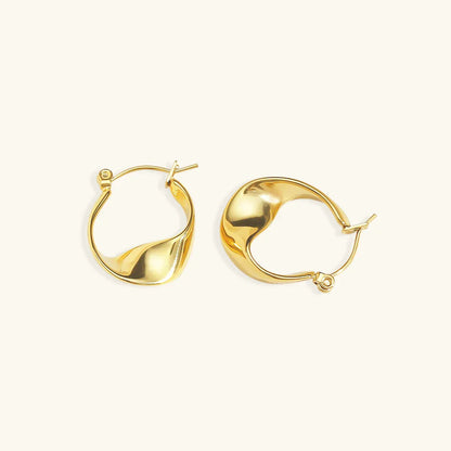 [AM Jewels]Esti Irregular Hoop Earrings