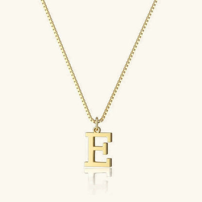 [AM Jewels]Therese Letter Initial Gold Necklace