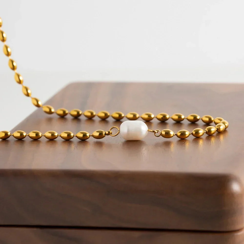 [AM Jewels]Neptune Freshwater Pearl Necklace