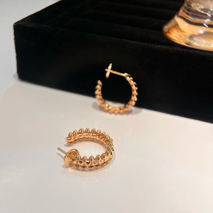 [Am jewelry]CLASH SMALL HOOP EARRINGS