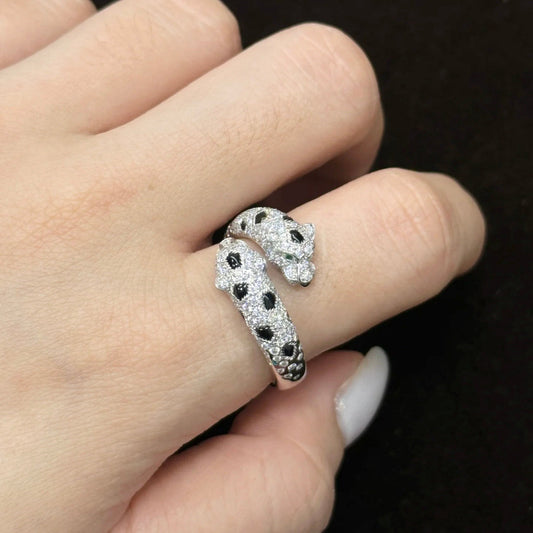 [Am jewelry]PANTHERE 5MM ALL DIAMOND RING