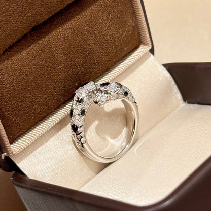 [Am jewelry]PANTHERE 5MM ALL DIAMOND RING