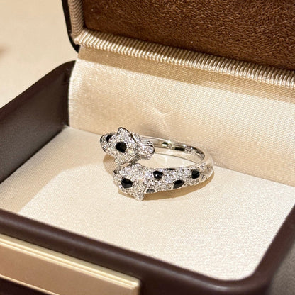 [Am jewelry]PANTHERE 5MM ALL DIAMOND RING