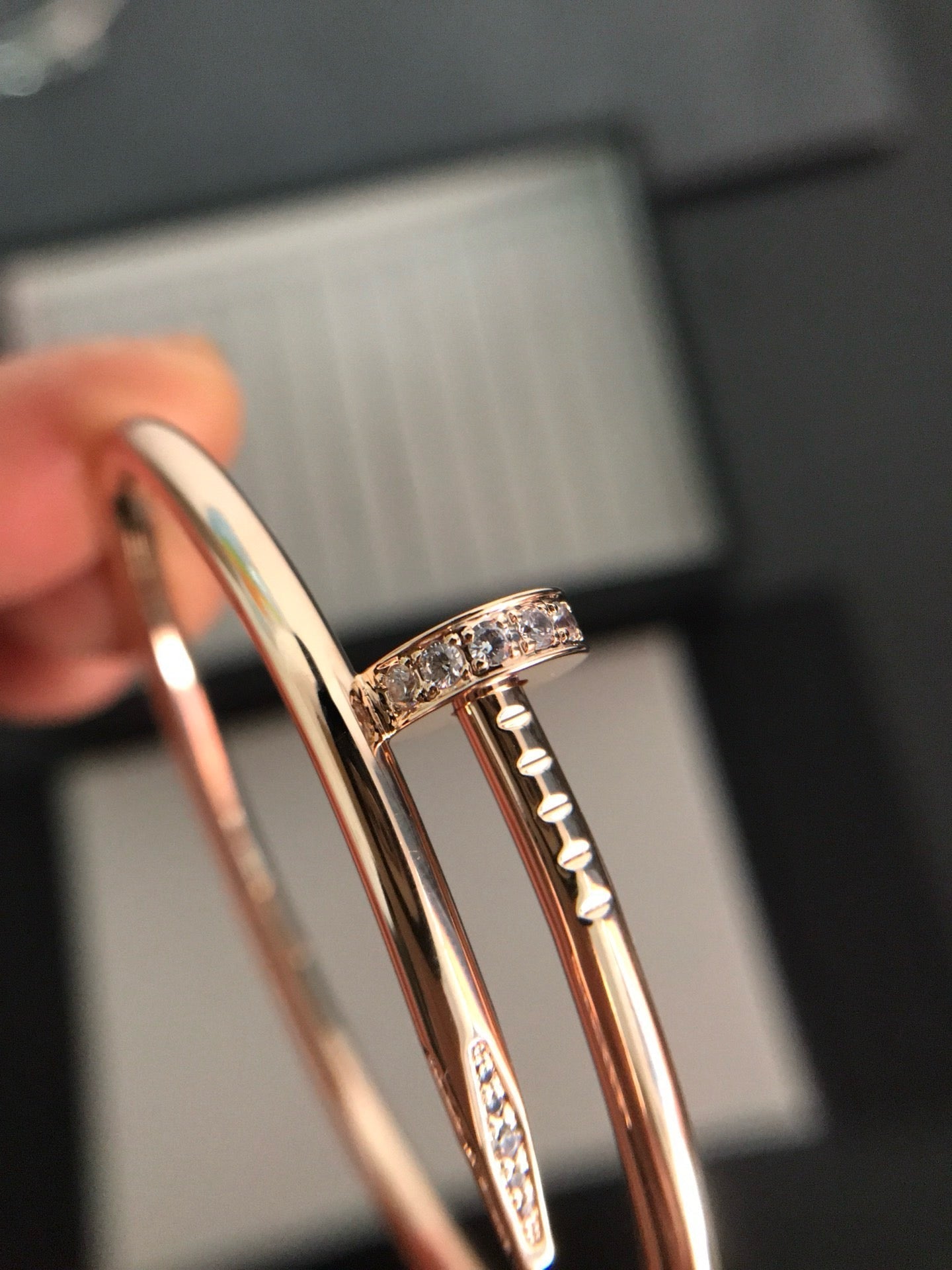 [Am jewelry]JUSTE BRACELET 3.5MM DIAMONDS