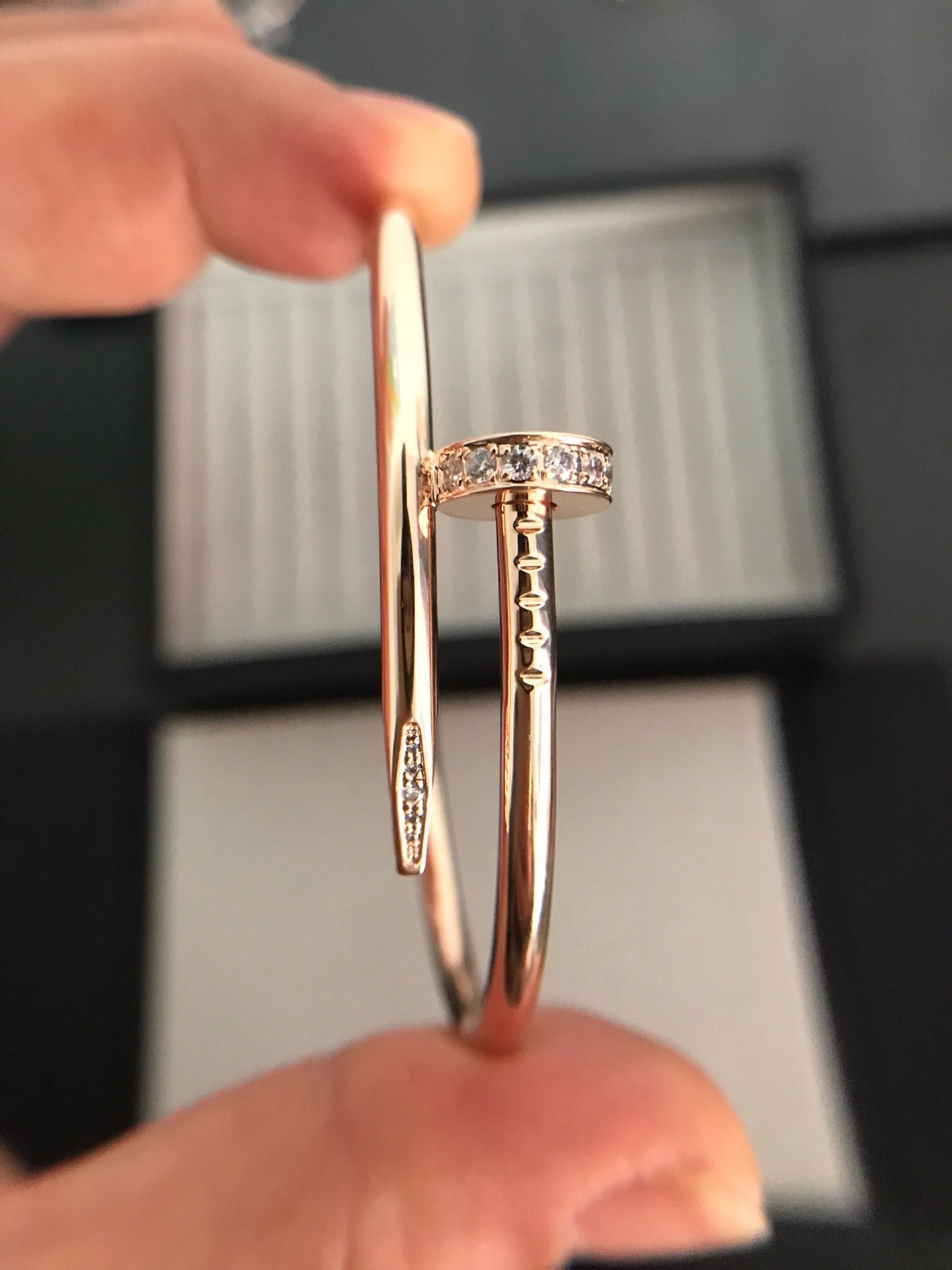 [Am jewelry]JUSTE BRACELET 3.5MM DIAMONDS