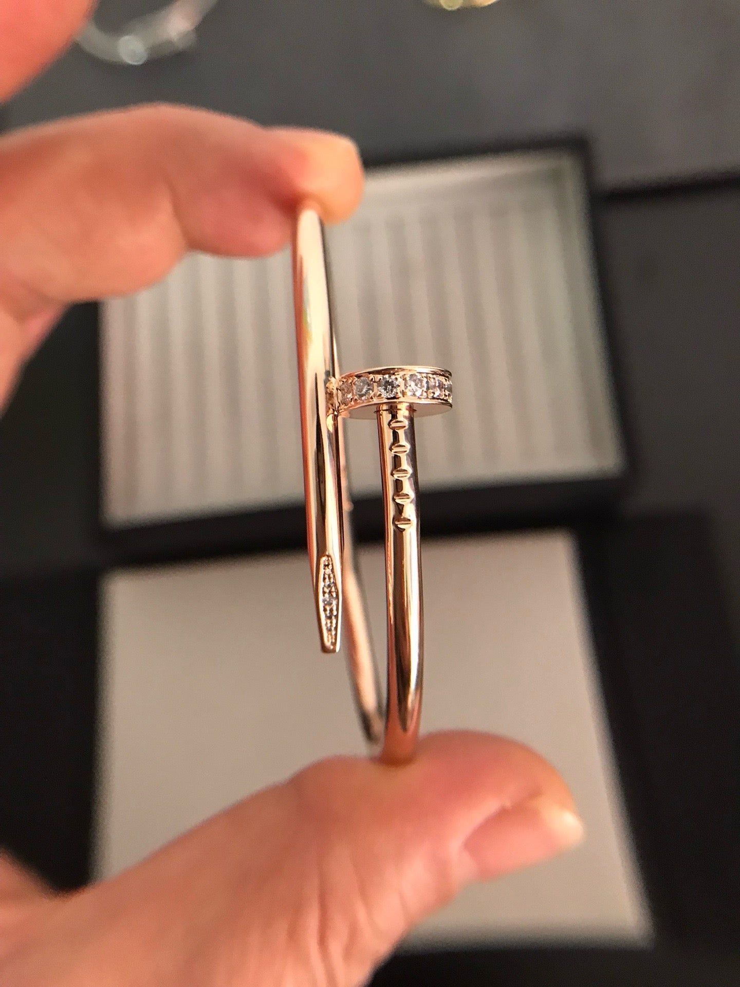 [Am jewelry]JUSTE BRACELET 3.5MM DIAMONDS