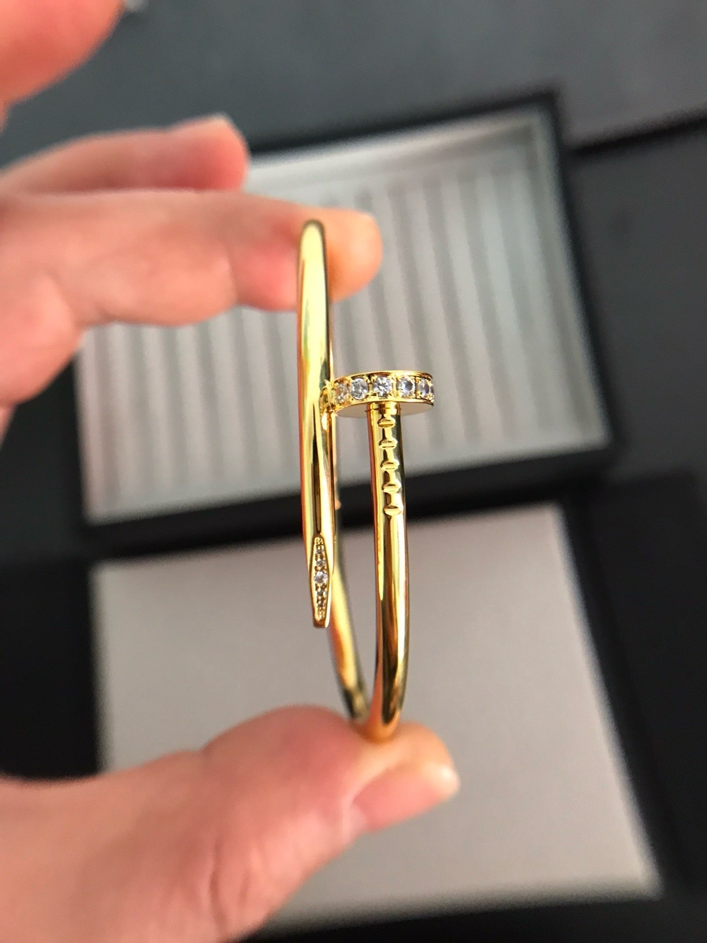 [Am jewelry]JUSTE BRACELET 3.5MM DIAMONDS