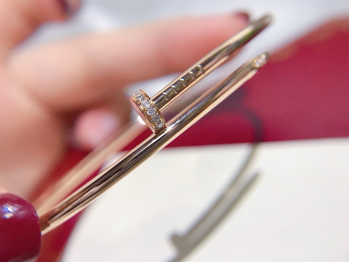 [Am jewelry]JUSTE BRACELET 2.5MM DIAMONDS