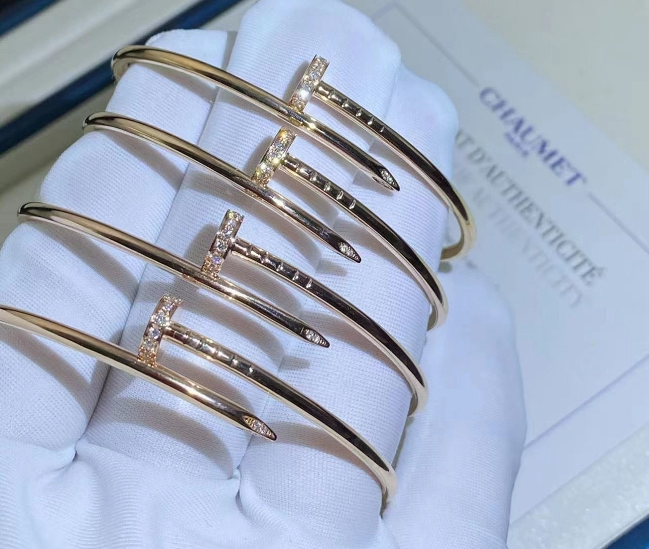 [Am jewelry]JUSTE BRACELET 2.5MM DIAMONDS