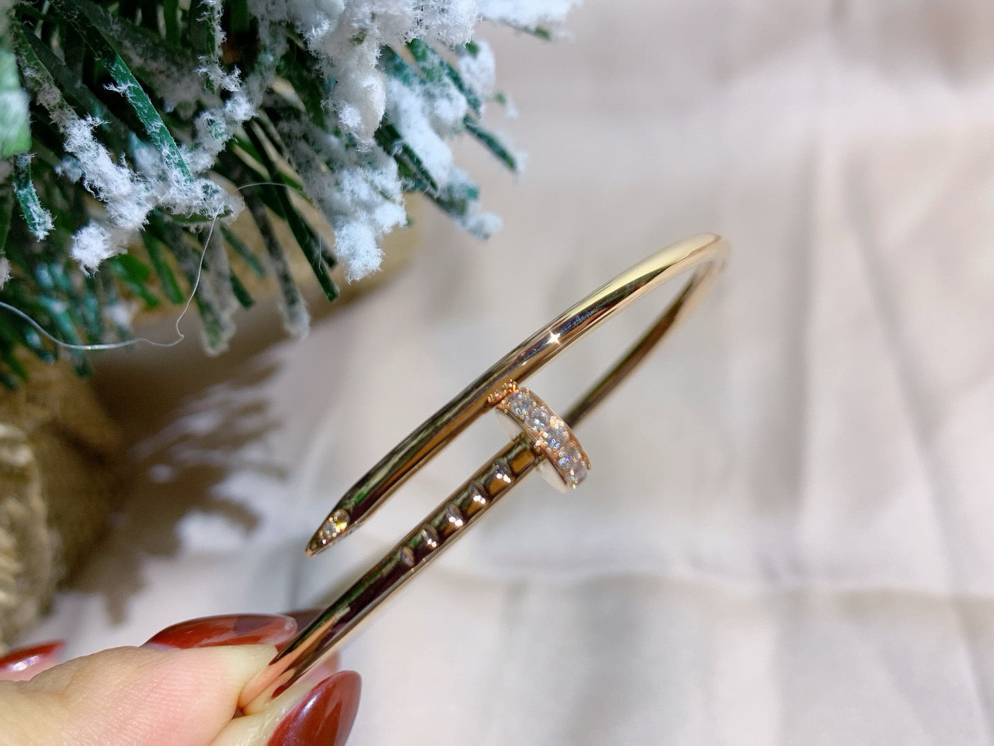 [Am jewelry]JUSTE BRACELET 2.5MM DIAMONDS