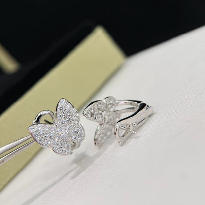 [Am jewelry]BUTTERFLY ALL DIAMOND EARRINGS