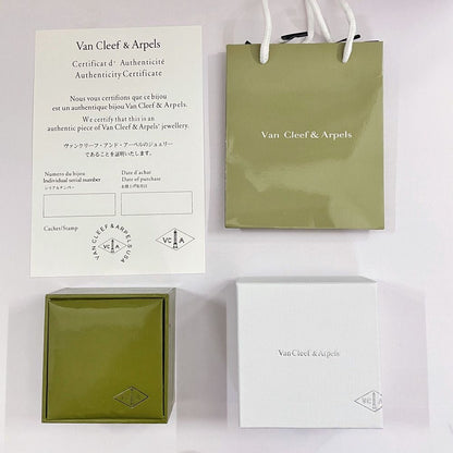 [Am jewelry]VA CLOVER BRACELET NECKLACE RING BOX GIFT BAG