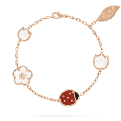 [Am jewelry]LUCKY SPRING 5 MOTIF BRACELET