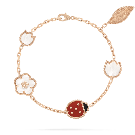 [Am jewelry]LUCKY SPRING 5 MOTIF BRACELET