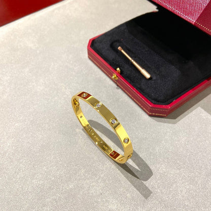 [Am jewelry]LOVE BRACELET 6.1MM 10 DIAMONDS