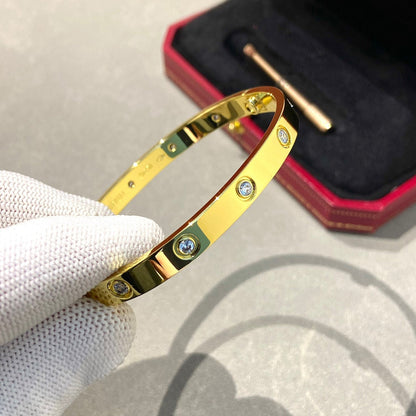 [Am jewelry]LOVE BRACELET 6.1MM 10 DIAMONDS