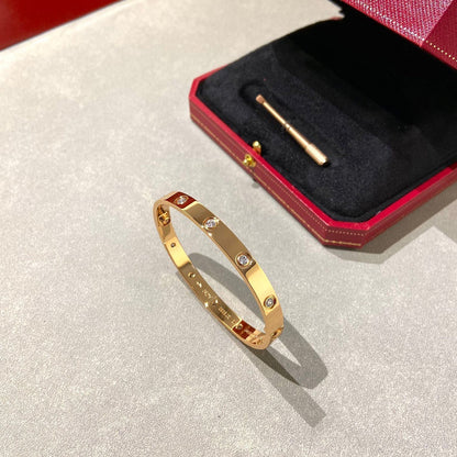 [Am jewelry]LOVE BRACELET 6.1MM 10 DIAMONDS