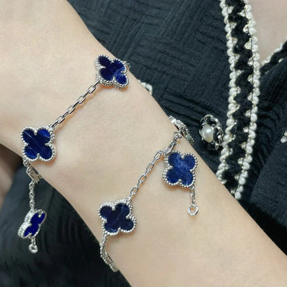 [Am jewelry]CLOVER 5 MOTIF PIETERSITE BRACELET COLLECTION