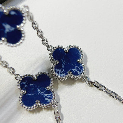 [Am jewelry]CLOVER 5 MOTIF PIETERSITE BRACELET COLLECTION