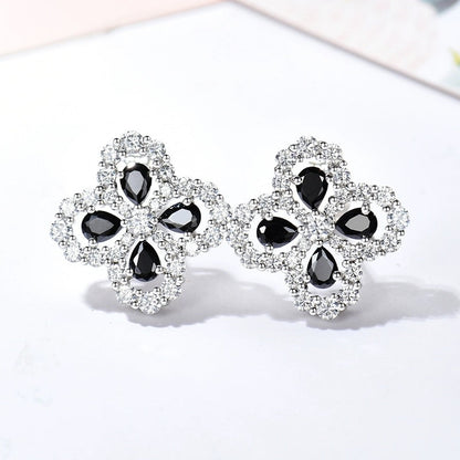 [Am jewelry]LOOP EARRINGS FULL MOTIF DIAMOND 16MM