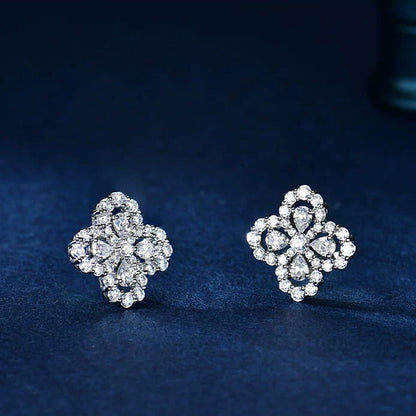 [Am jewelry]LOOP EARRINGS FULL MOTIF DIAMOND 16MM