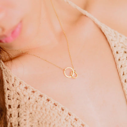 [AM Jewels]Isabelle Gold Hoop Necklace