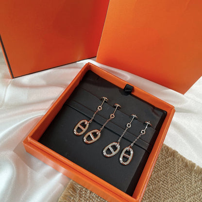 [Am jewelry]CHAINE TASSEL EARRINGS