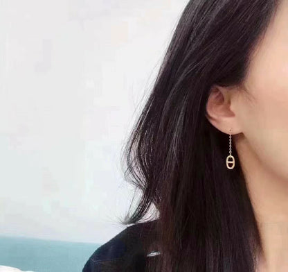 [Am jewelry]CHAINE TASSEL EARRINGS