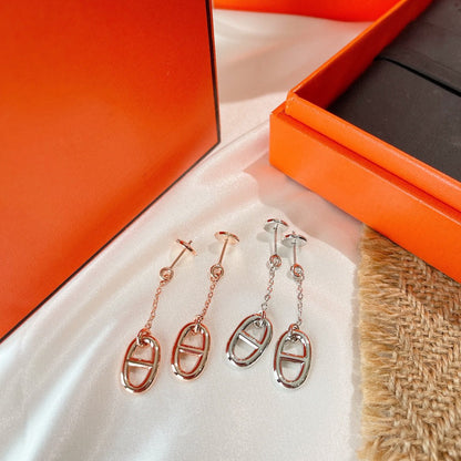 [Am jewelry]CHAINE TASSEL EARRINGS