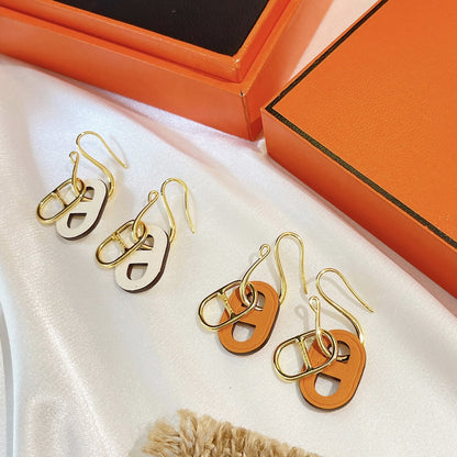 [Am jewelry]HM O'MAILLON GOLD EARRINGS