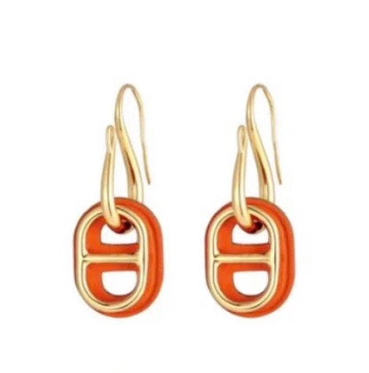 [Am jewelry]HM O'MAILLON GOLD EARRINGS
