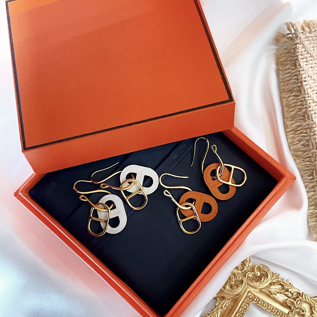 [Am jewelry]HM O'MAILLON GOLD EARRINGS