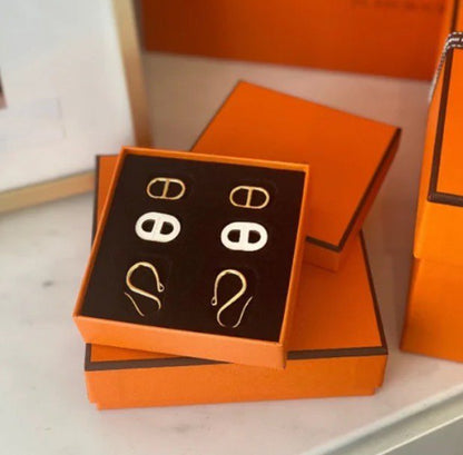 [Am jewelry]HM O'MAILLON GOLD EARRINGS